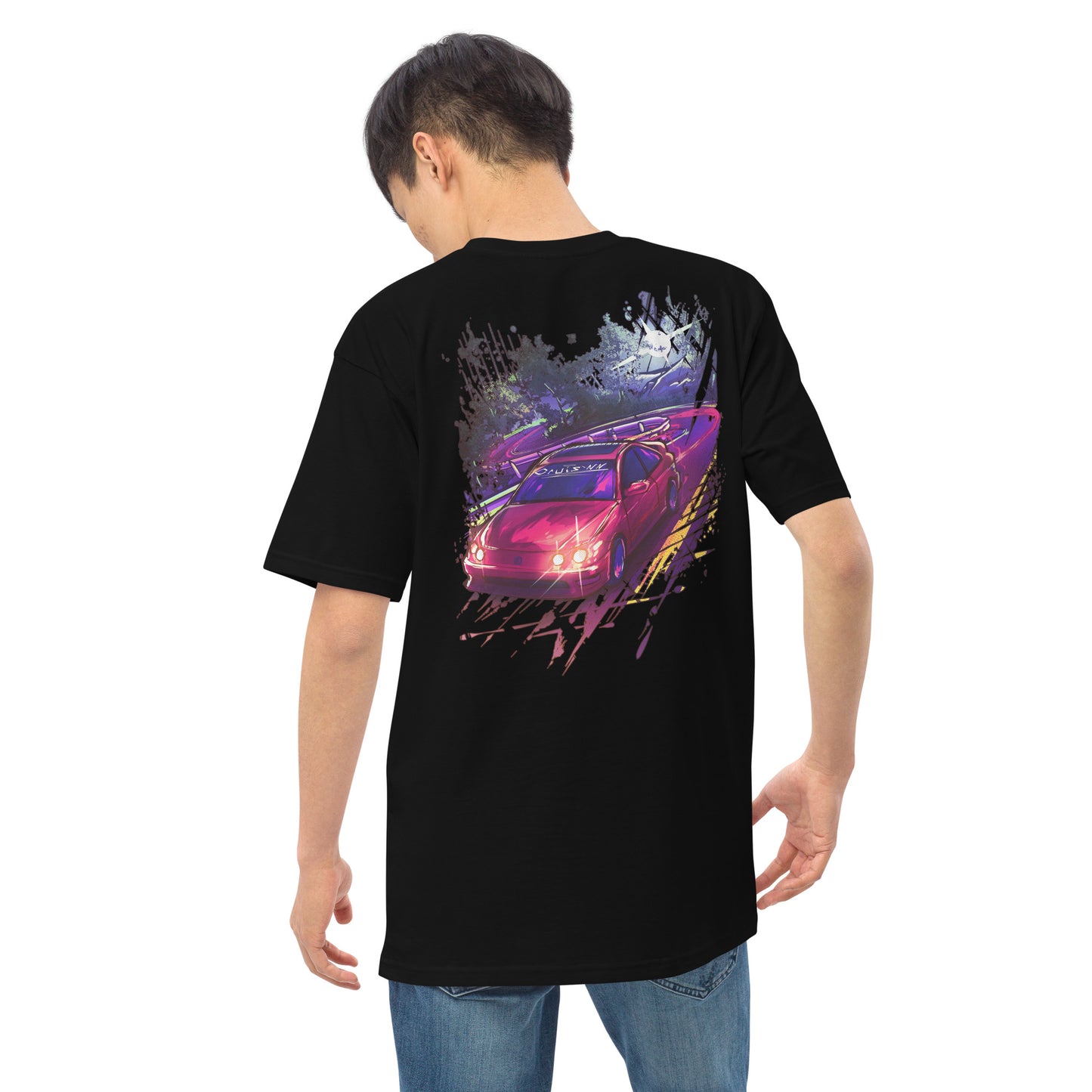 Cruis'nn Backroads premium heavyweight tee