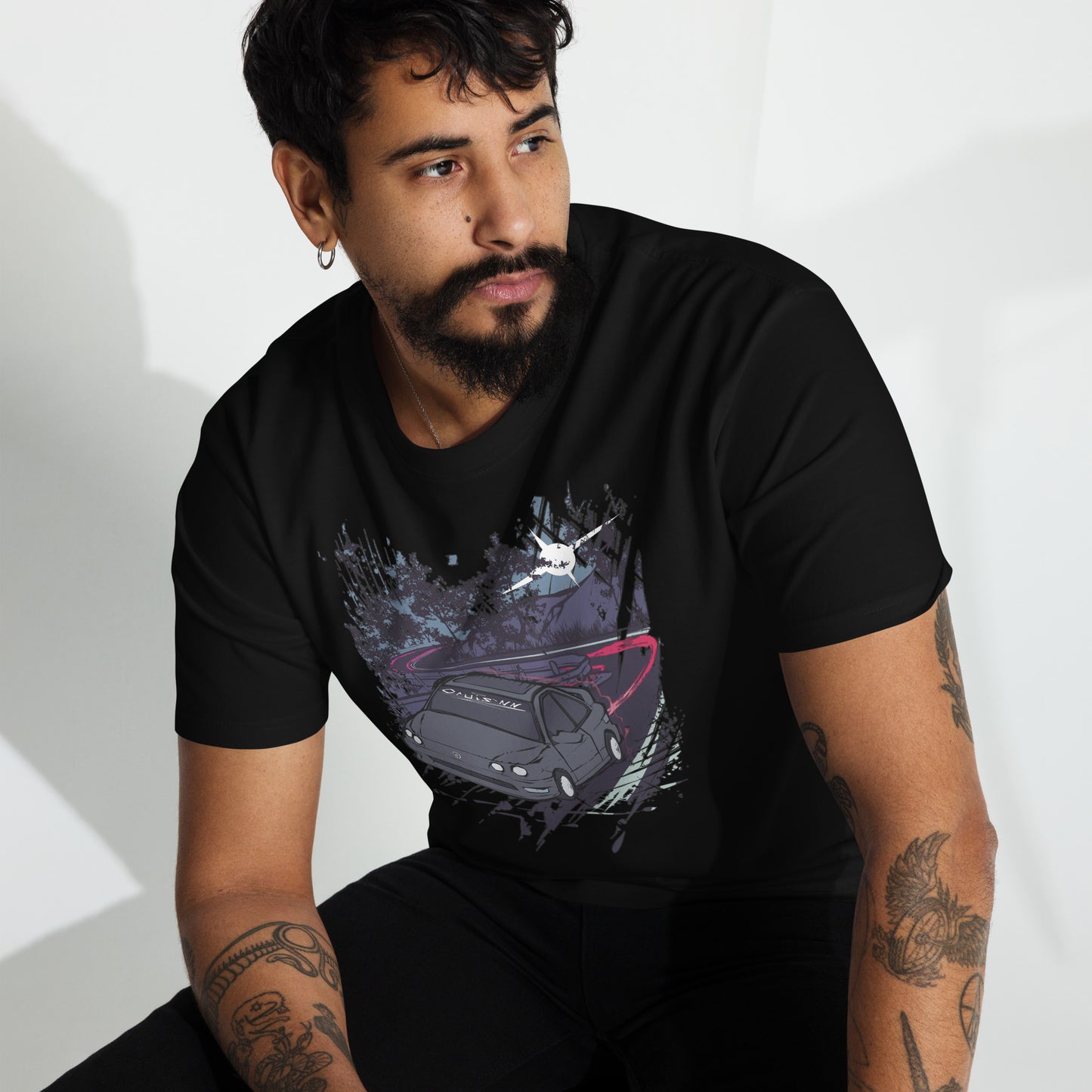 Cruis'nn Backroads RD premium heavyweight tee