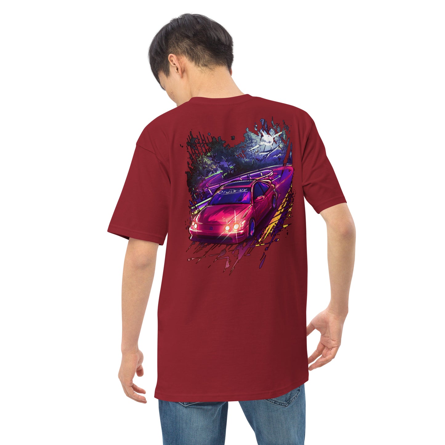 Cruis'nn Backroads premium heavyweight tee