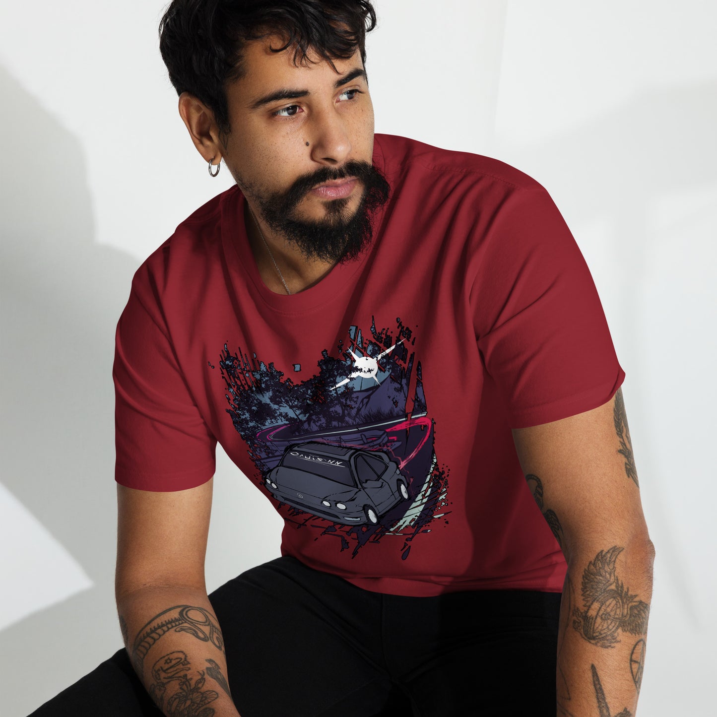 Cruis'nn Backroads RD premium heavyweight tee