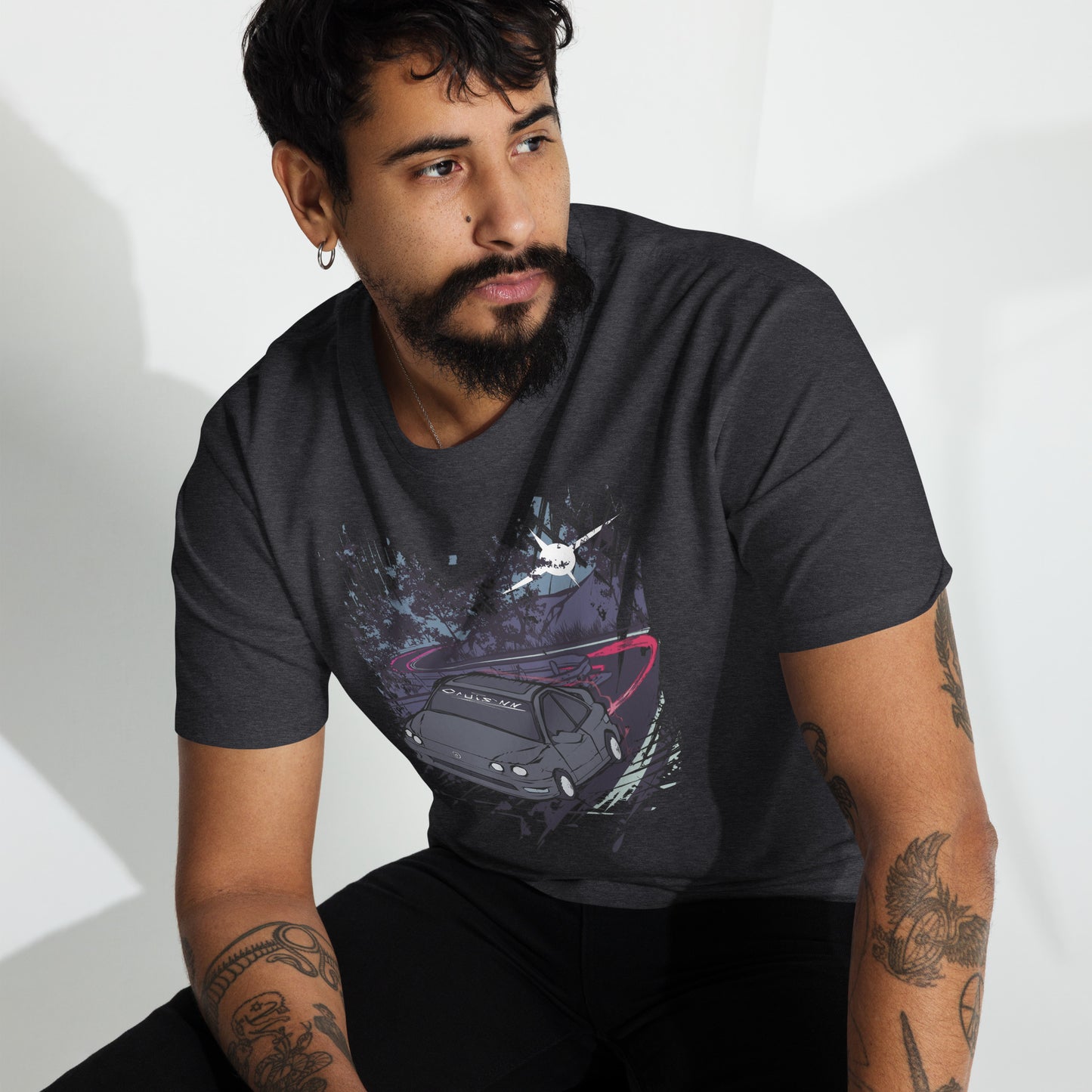 Cruis'nn Backroads RD premium heavyweight tee