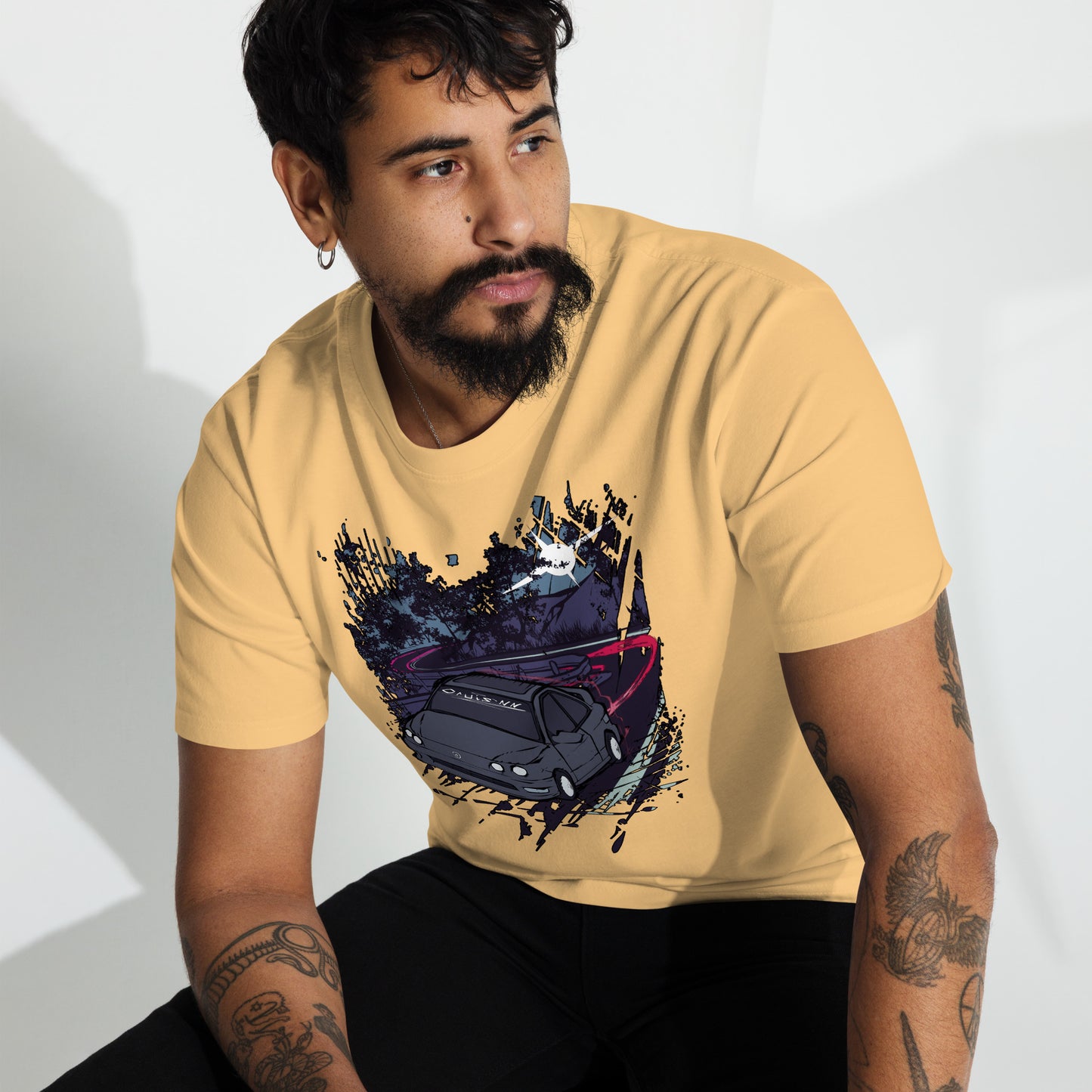 Cruis'nn Backroads RD premium heavyweight tee