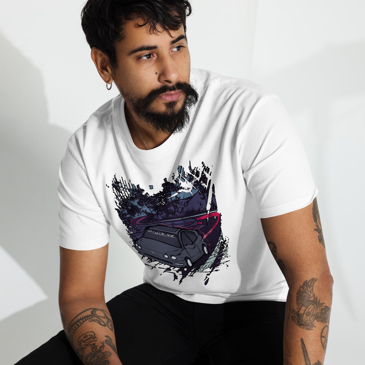 Cruis'nn Backroads RD premium heavyweight tee