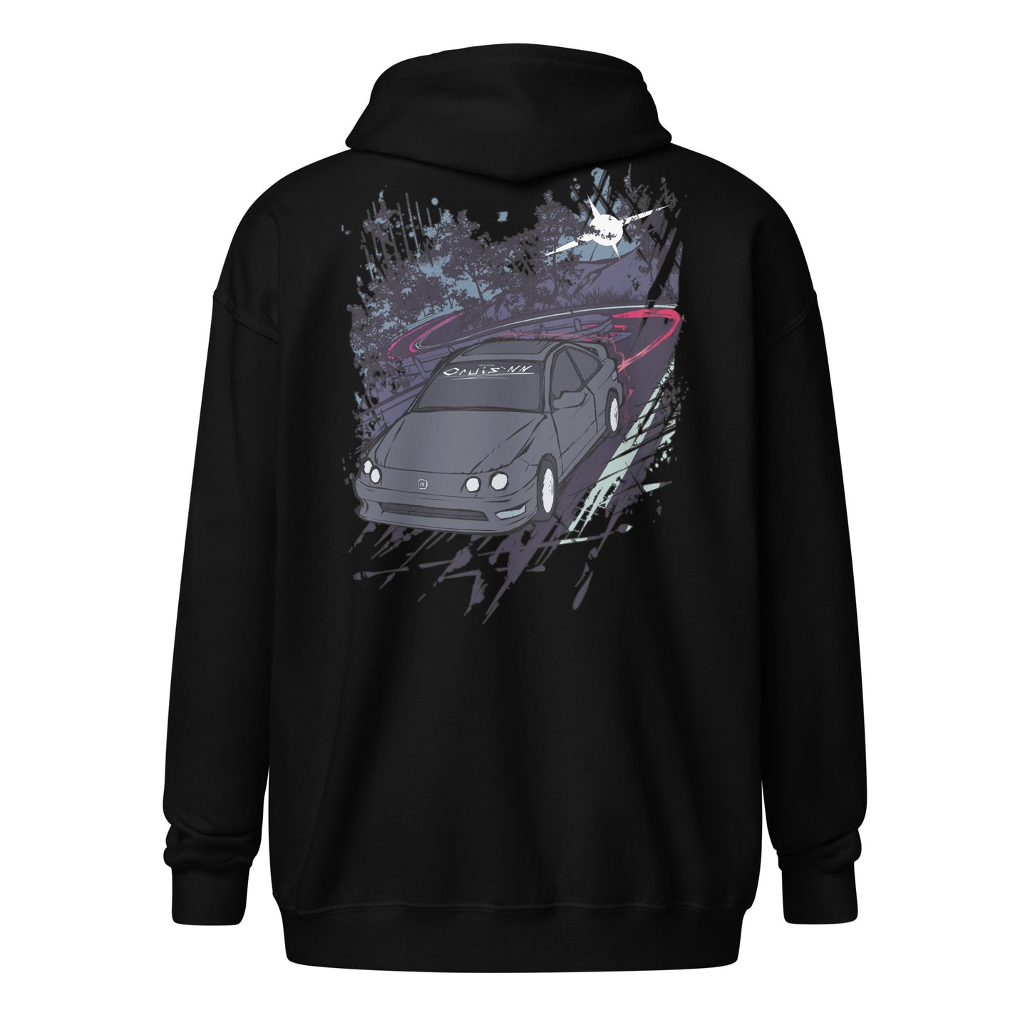 Cruis'nn Backroads RD Unisex heavy blend zip hoodie