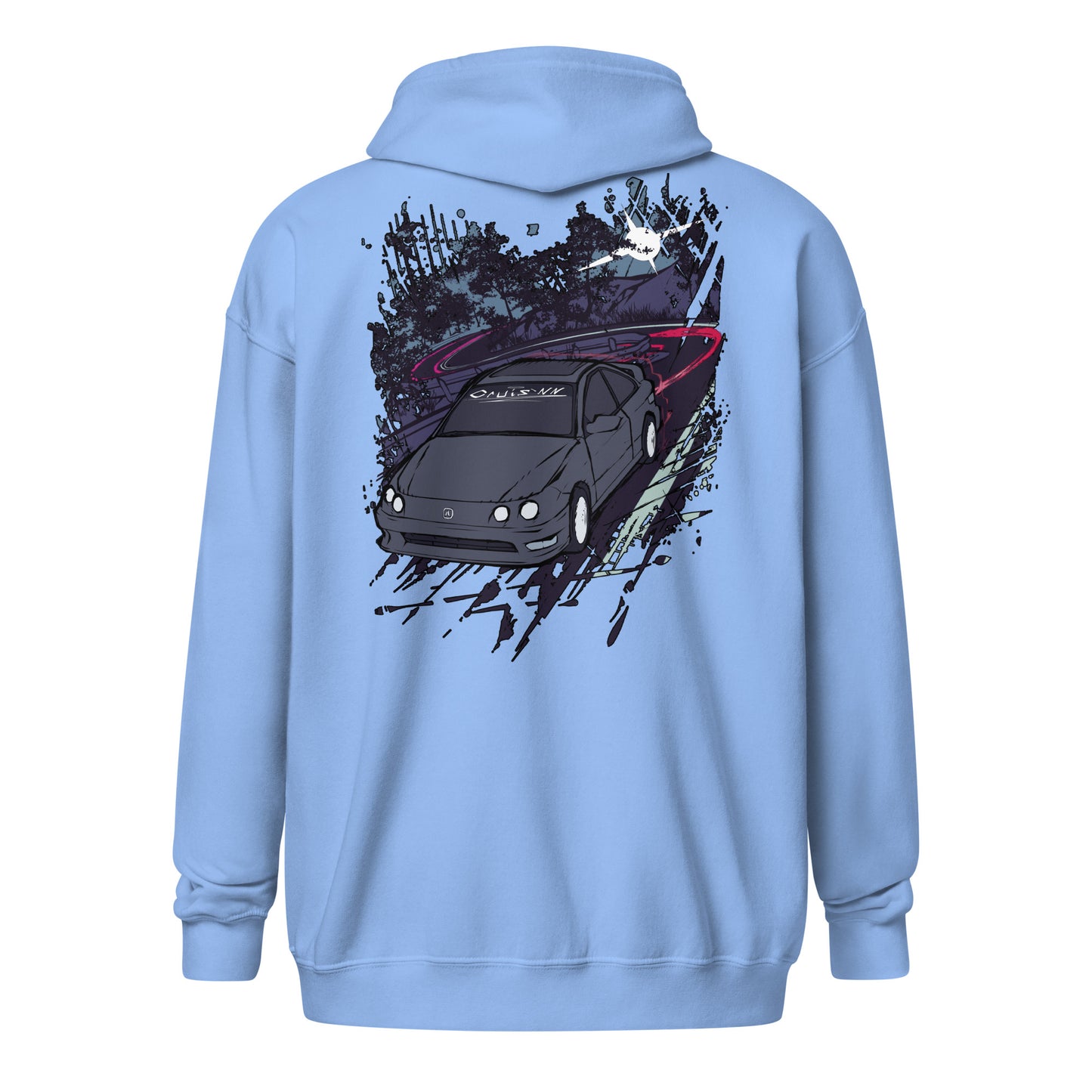 Cruis'nn Backroads RD Unisex heavy blend zip hoodie