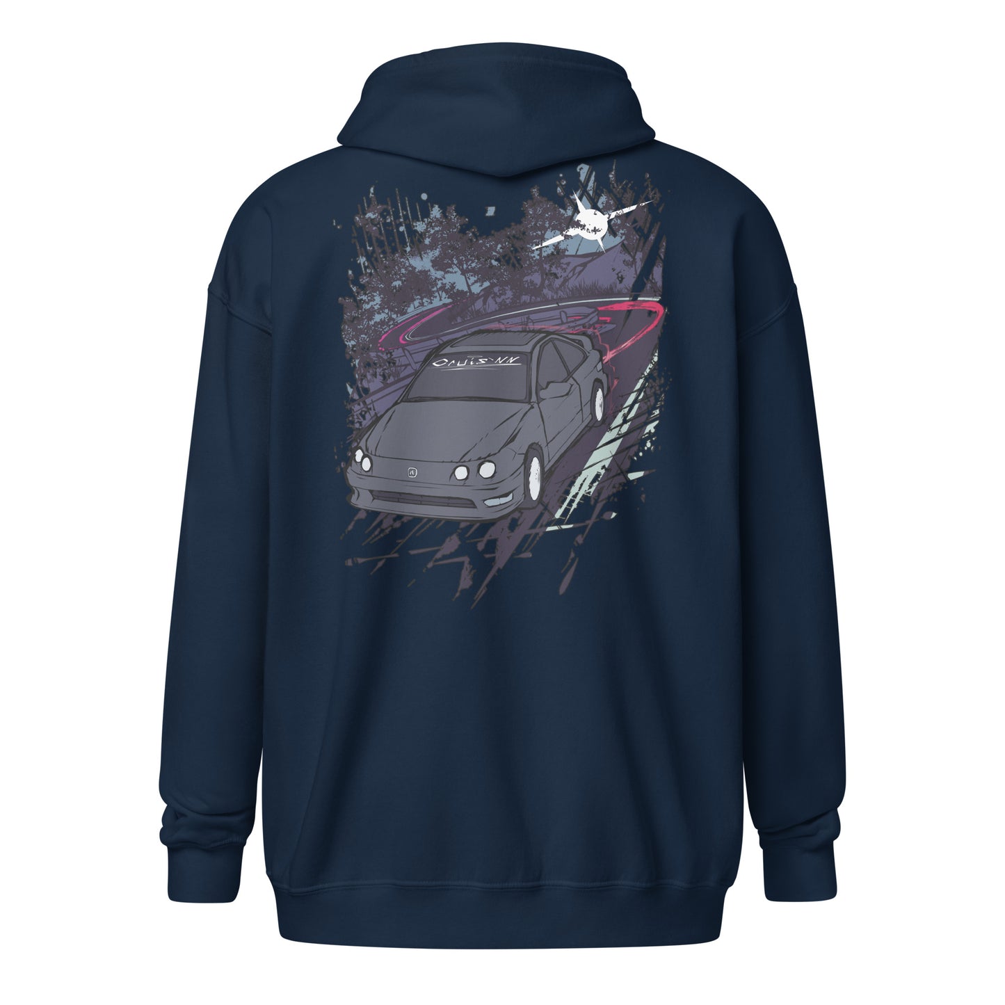 Cruis'nn Backroads RD Unisex heavy blend zip hoodie