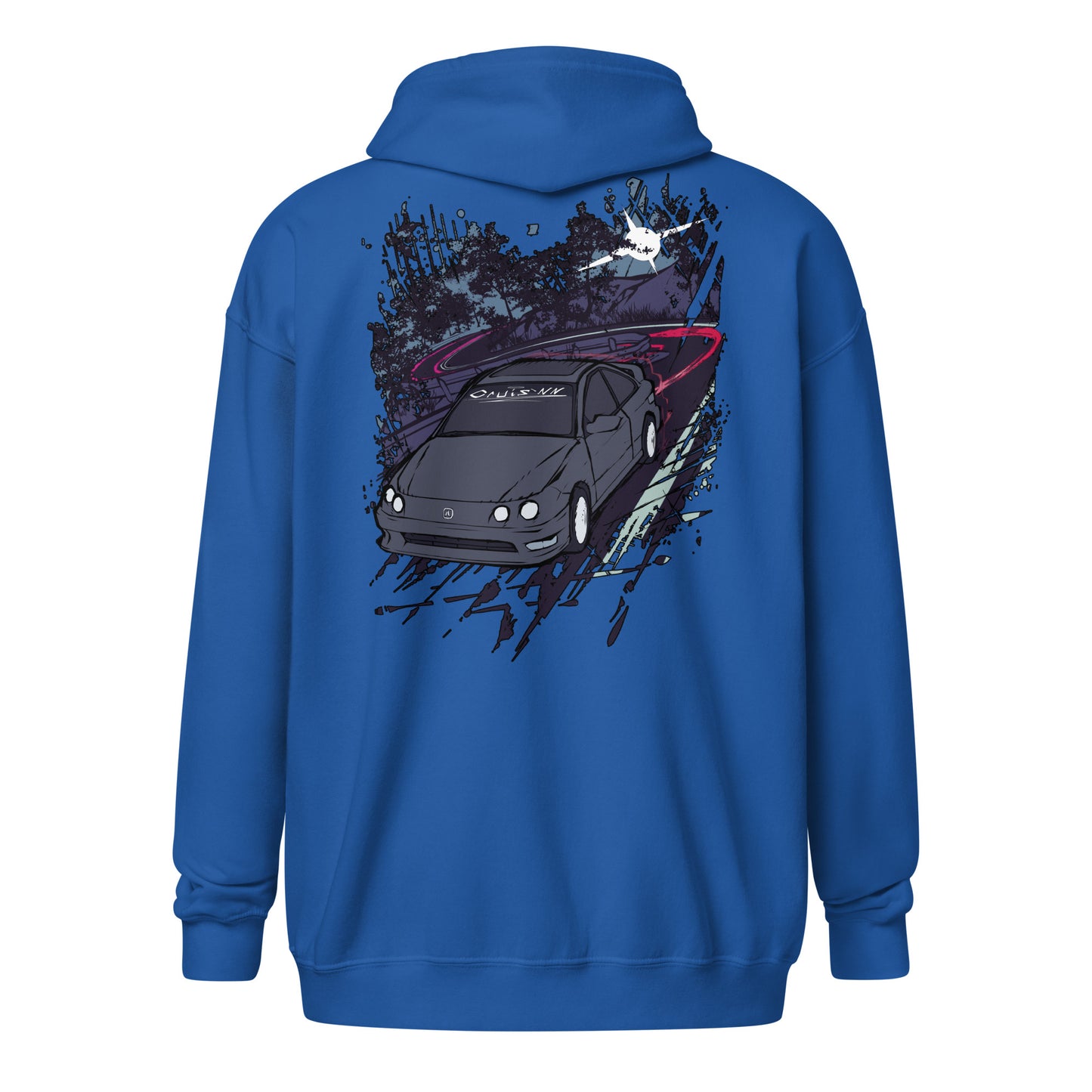 Cruis'nn Backroads RD Unisex heavy blend zip hoodie