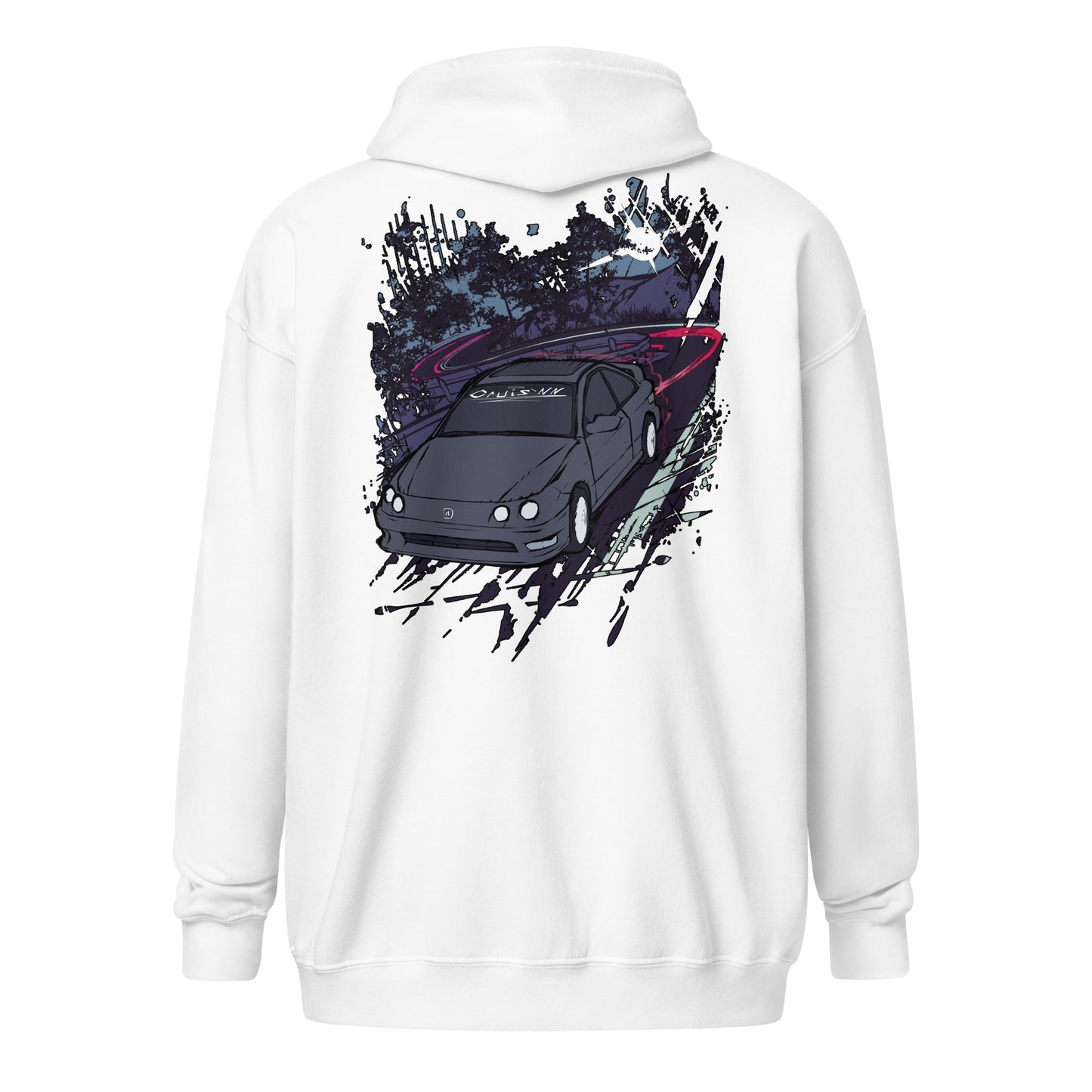 Cruis'nn Backroads RD Unisex heavy blend zip hoodie